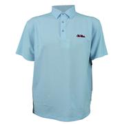 OLE MISS 4 WAY STRETCH POLO EVEN STRIPE POLO