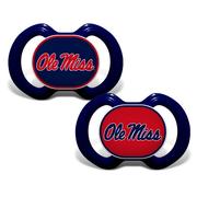 OLE MISS PACIFIER 2 PACK