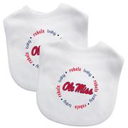 BABY FANATICS OLE MISS 2-PACK BIBS