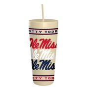 OLE MISS HOTTY TODDY HYDRAPEAK 25OZ TRAVEL TUMBLER