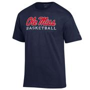 SS SCRIPT OLE MISS BASKETBALL TEE