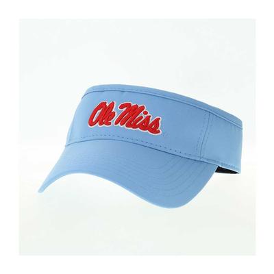 OLE MISS COOL FIT ADJ VISOR