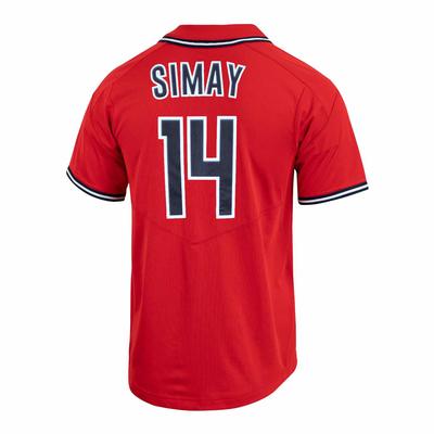 OLE MISS NIL SIMAY BASEBALL JERSEY