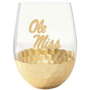 OLE MISS REBELS DRINKWARE WINE GLASS - My Gameday Store