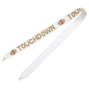 TOUCHDOWN FOOTBALL BEADED STRAP