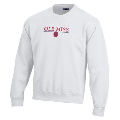 OLE MISS LYCEUM BIG COTTON TUMBLED CREW