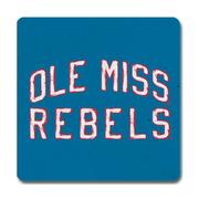  OLE MISS REBELS DISTRESSED THIRSTY COASTER