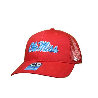 KIDS SCRIPT OLE MISS TRUCKER CAP