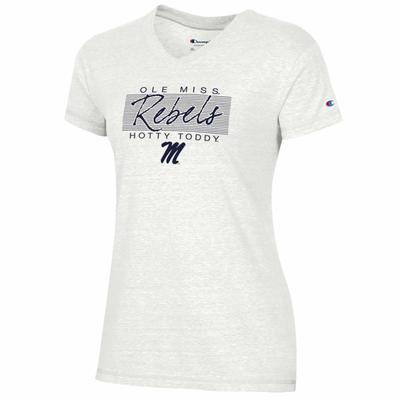 Champion Raglan Baseball T-Shirt Oxford Grey/Purple / S