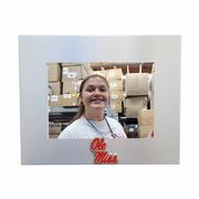 OLE MISS 5X7 ALUMINUM PICTURE FRAME HORIZONTAL