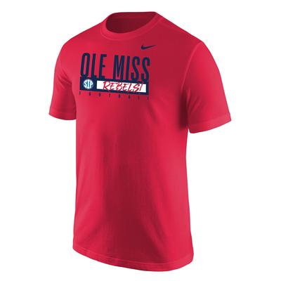 SS OLE MISS SIP REBELS FOOTBALL CORE TEE