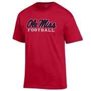 BIG AND TALL SS OLE MISS FOOTBALL TEE