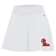 STACKED OLE MISS FOOTBALL FAN SKIRT