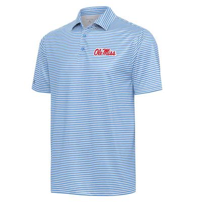 OLE MISS SKILLS STRIPED POLO BLUE_WHITE