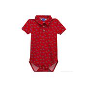 REPEAT STACKED OLE MISS REBELS POLO ONESIE