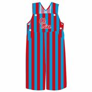 OLE MISS REBELS PINSTRIPE OVERALLS
