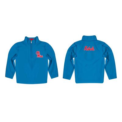 OLE MISS REBELS GAME DAY HALF ZIP PULLOVER