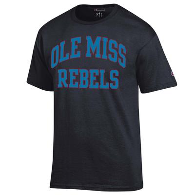 SS ARCHED OLE MISS OVER REBELS TEE