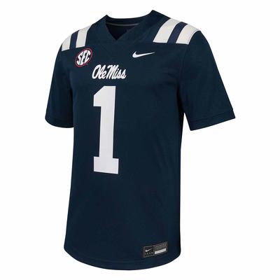 OLE MISS SEC NO 1 UNTOUCH FOOTBALL JERSEY