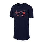 SS SCRIPT M OLE MISS FOOTBALL LEGEND TEE