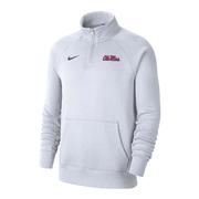 OLE MISS CLUB FLEECE QTR ZIP