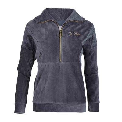 OLE MISS LADIES MANCHESTER QTR ZIP