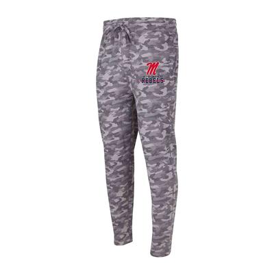 OLE MISS BISCAYNE FLEECE TAPERED PANT