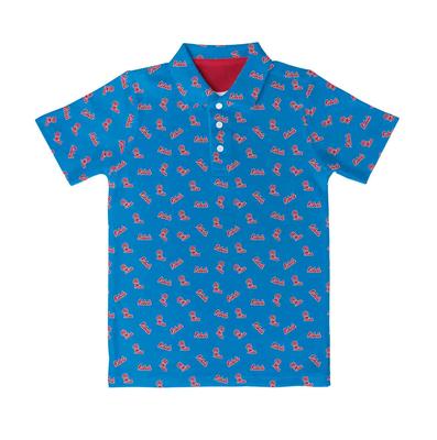 REPEAT OLE MISS POLO LIGHT_BLUE