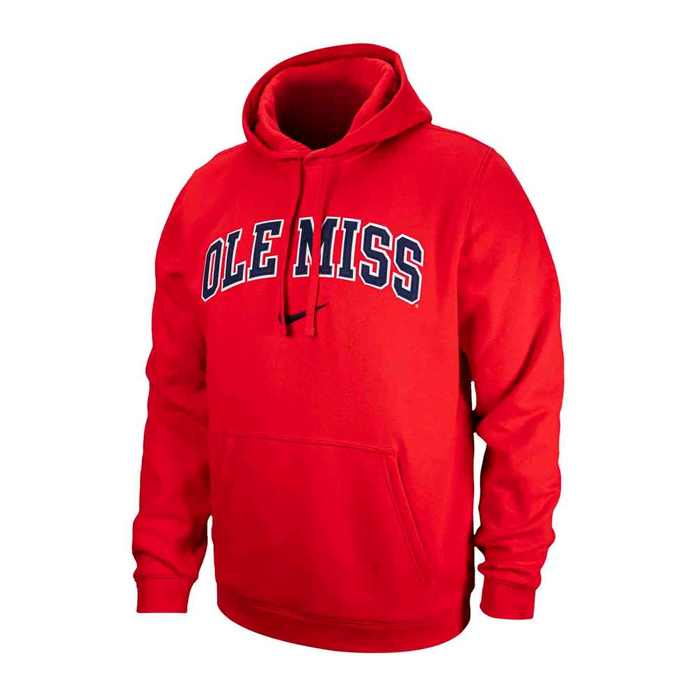 BLOCK OLE MISS TACKLE TWILL FLEECE HOODY