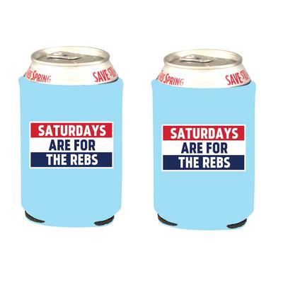 SATURDAYS ARE FOR THE REBS SUBLIMATED CAN HOLDER