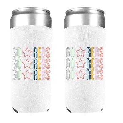 12 OZ GO REBS SLIM FIT CAN COOLER