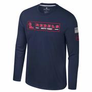 OLE MISS OHT TOMCAT LS CAMO POLY TEE