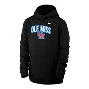 OLE MISS UM CLUB FLEECE PO HOODY