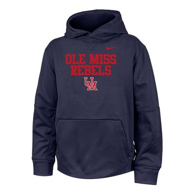 OLE MISS REBELS UM THERMA PO HOODY