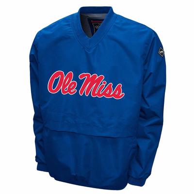 OLE MISS FRANCHISE BIG LOGO JACKET LIGHT_BLUE