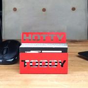 RED OLE MISS BUSINESS CARD HOLDER