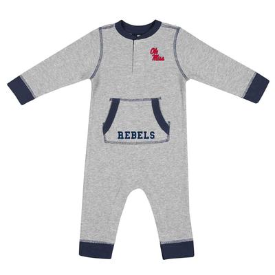 OLE MISS INFANT POWER SHORTAGE ROMPER