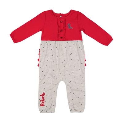 OLE MISS INFANT CHRISTMAS STAR ROMPER