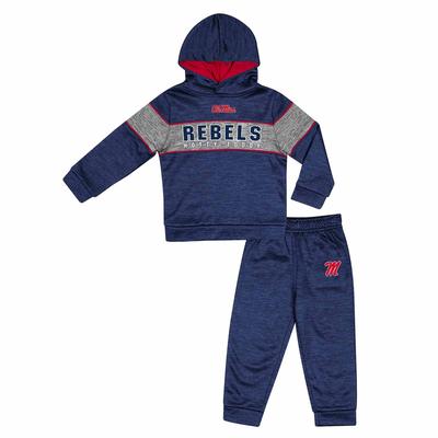 OLE MISS TODDLER GRISWOLD FLEECE HOODIE SET