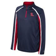 OLE MISS YOUTH EDDIE LS HOODED TEE