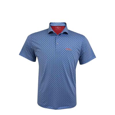 OLE MISS BAMBOO CHARCOAL TURTLE POLO