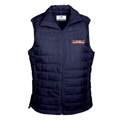 OLE MISS QUILTED PUFF VEST WITH POCKET