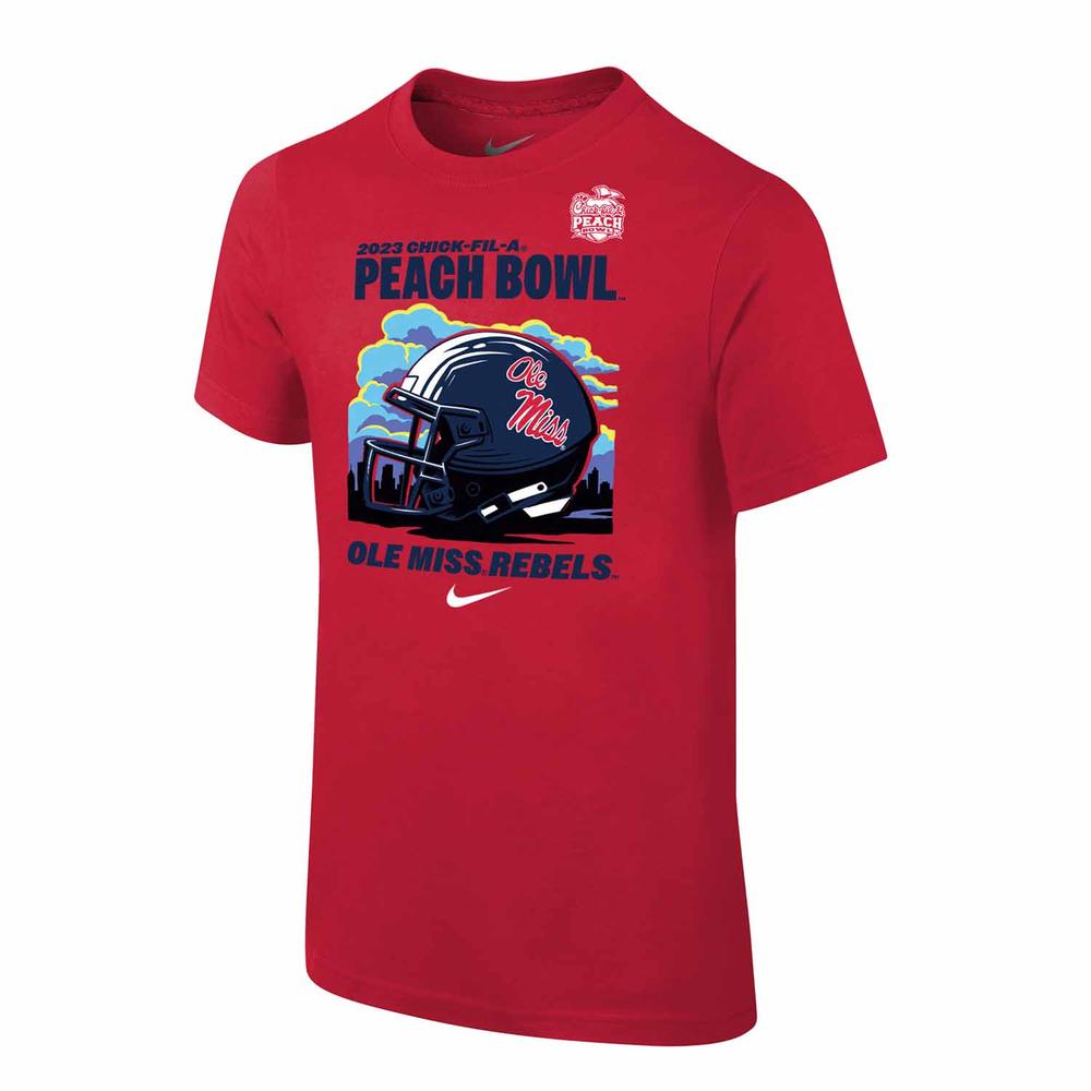 CLEARANCE YOUTH SS OLE MISS PEACH BOWL TSHIRT