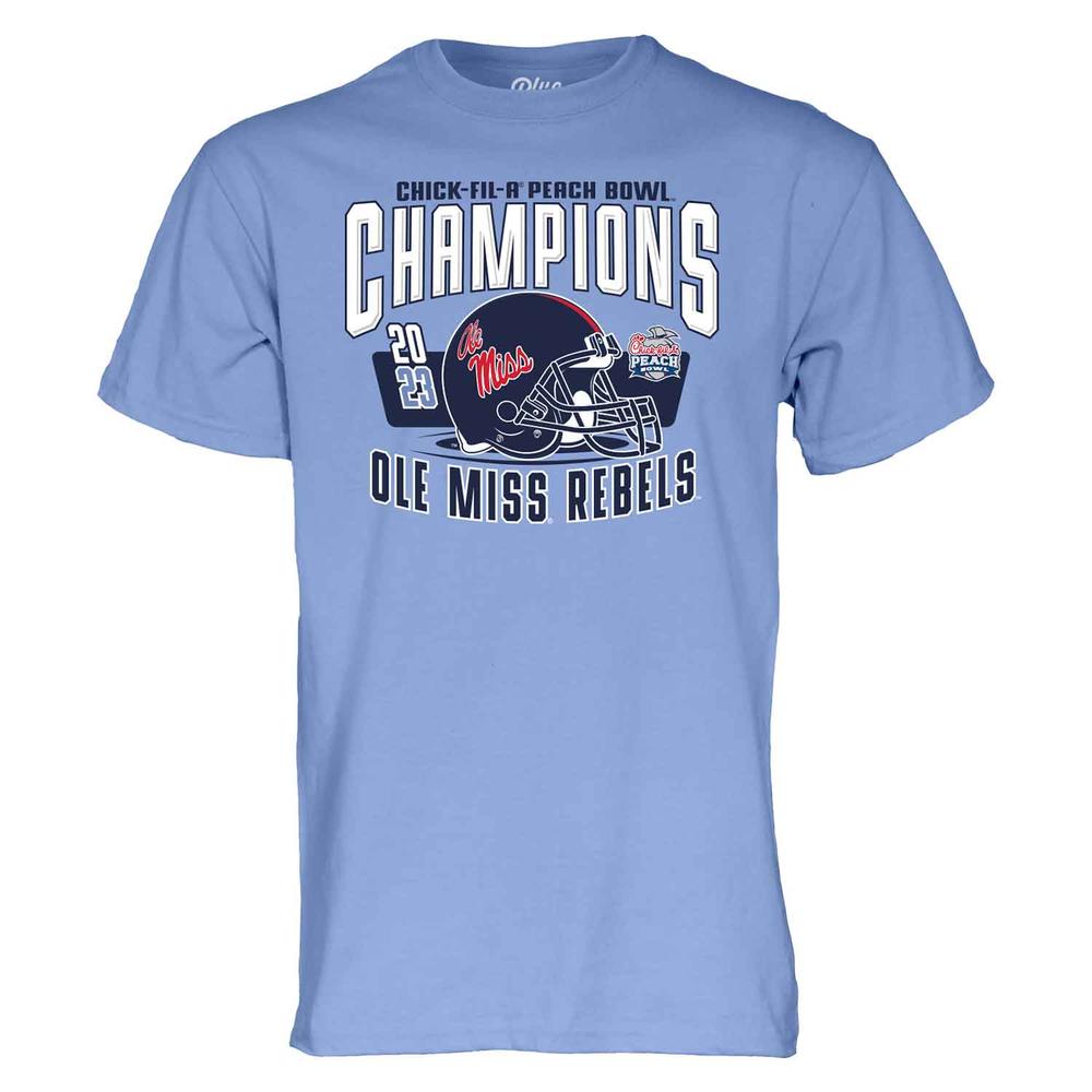 SS OLE MISS PEACH BOWL CHAMPIONS TEE