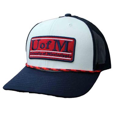 U OF M RETRO BAR CLASSIC SNAPBACK BAR DESIGN CAP