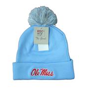 SCRIPT OLE MISS POM BEANIE