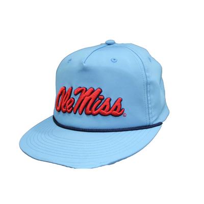 SCRIPT OLE MISS GAME CHANGER 5 PANEL SNAPBACK