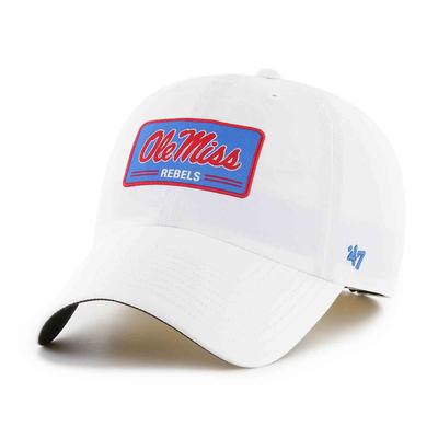 SCRIPT OLE MISS OVER REBELS FAIRWAY CLEAN UP CAP