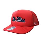 SCRIPT OLE MISS FOAM FRONT MESH TRUCKER CAP