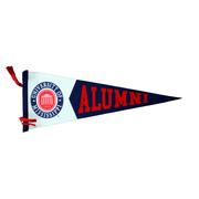 OLE MISS ALUMNI 9X26 2 PIECE FLOCK PLUS PENNANT